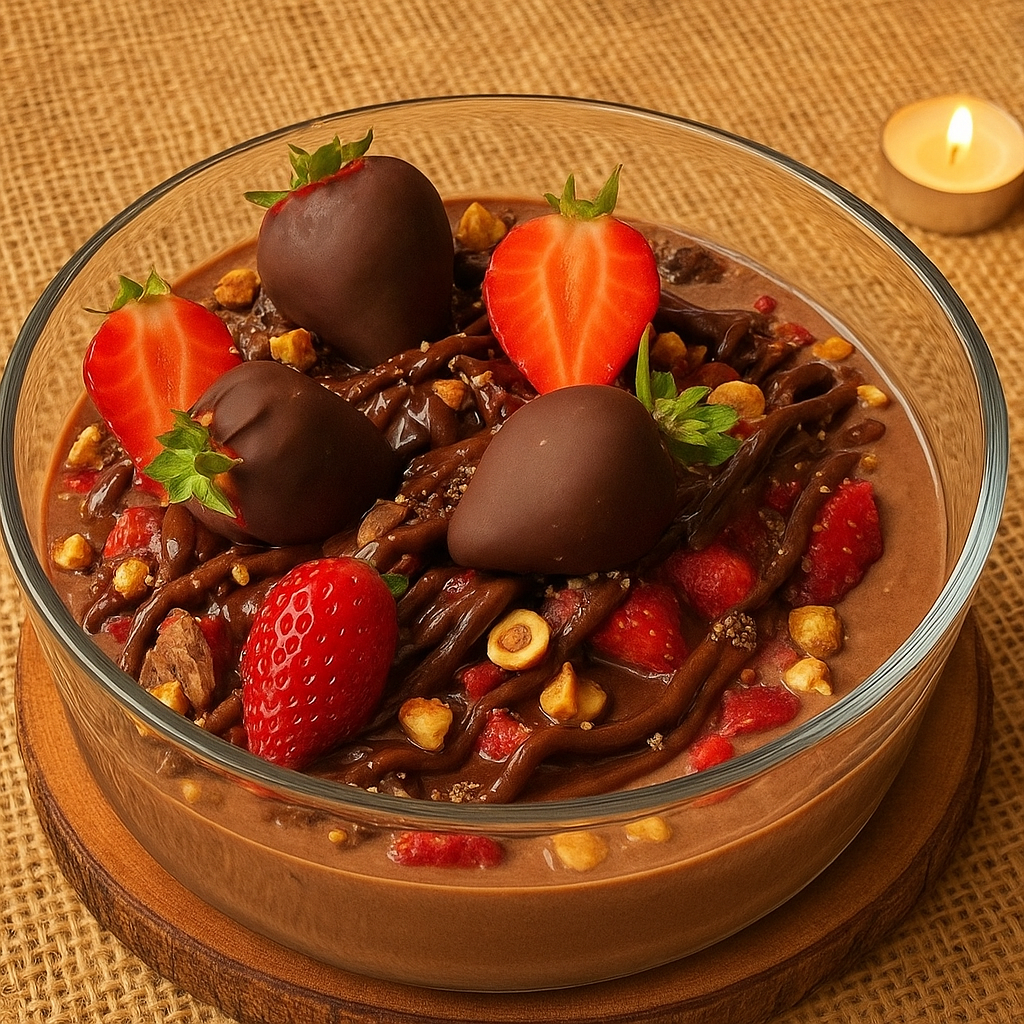 Strawberry chocolate Tres leches