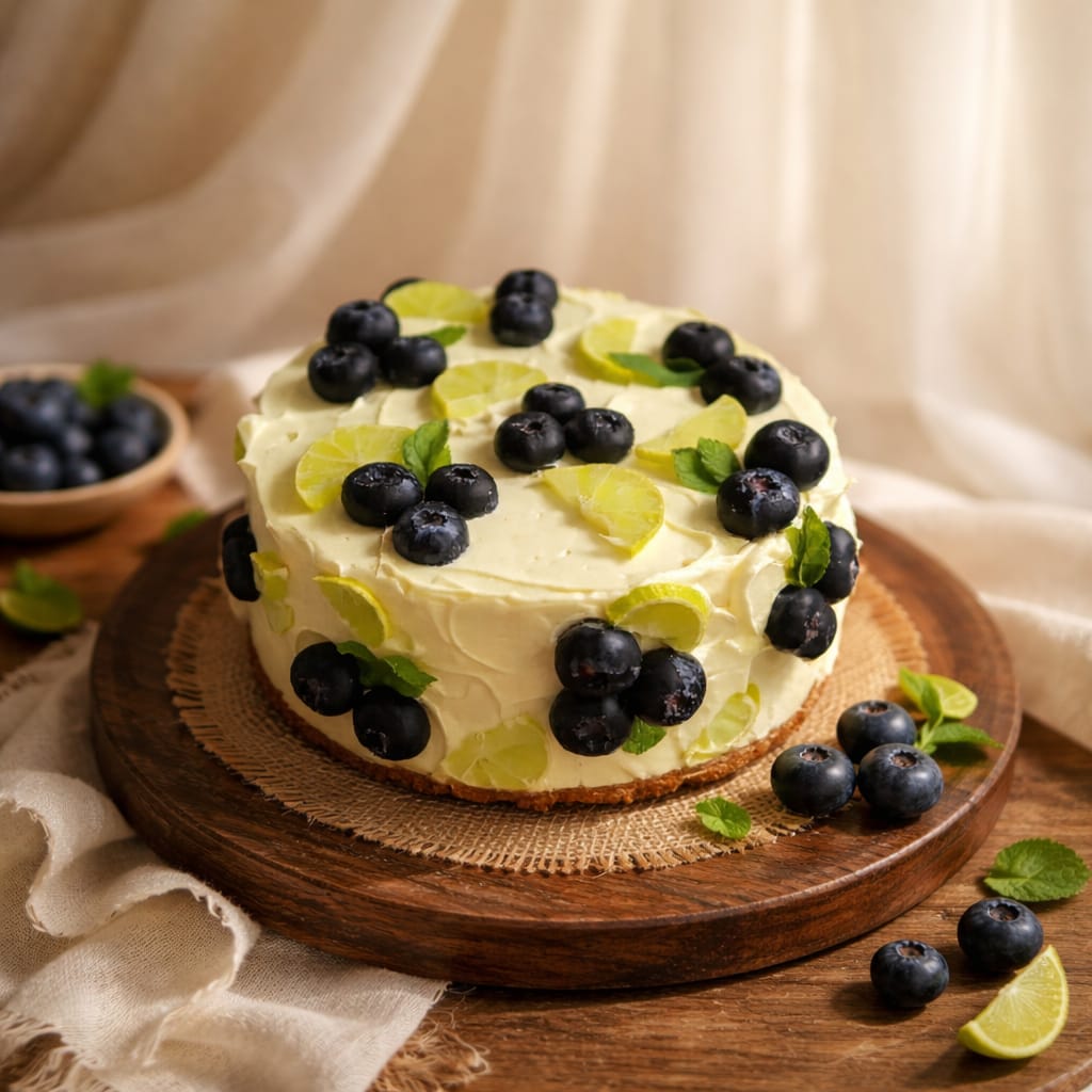 Blueberry and Lemon cake