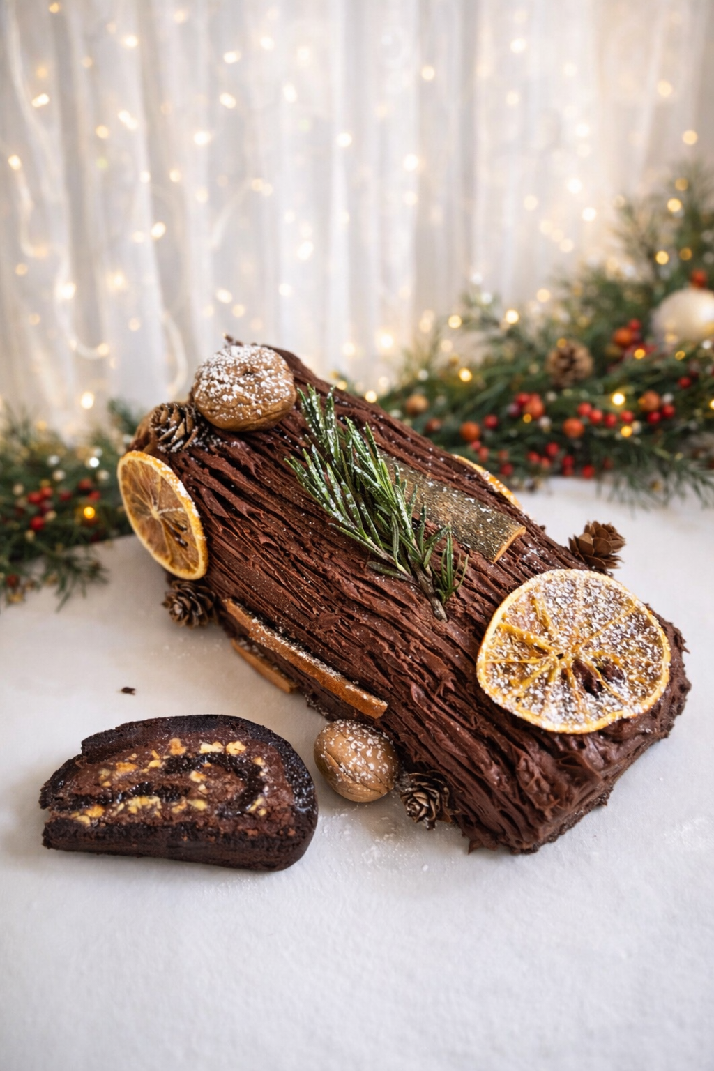Bûche de Noël/ Yule Log