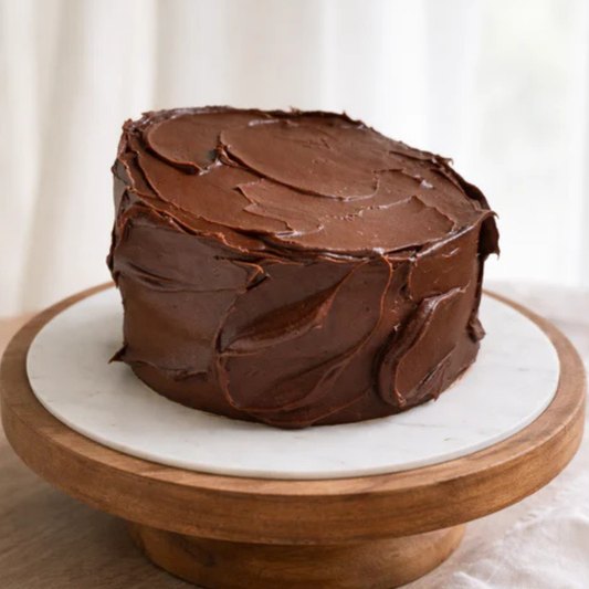 Asymmetric Matilda chocolate cake - Nuria's Bakehouse, Delhi