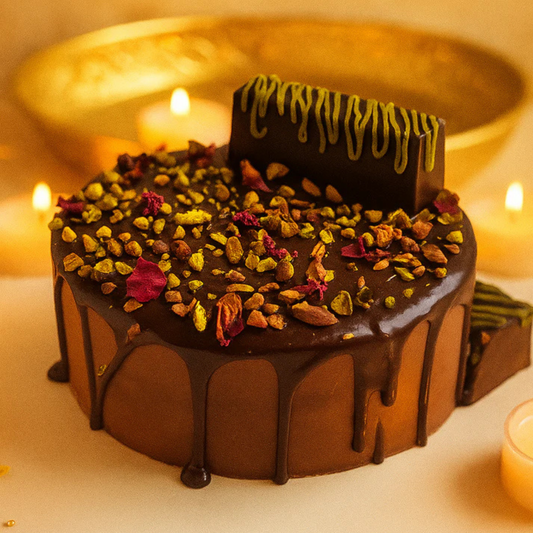 Chocolate Pistachio Kunafa / kataifi Cake [1kg]