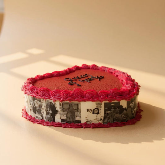 Edible Photo Reel Cake