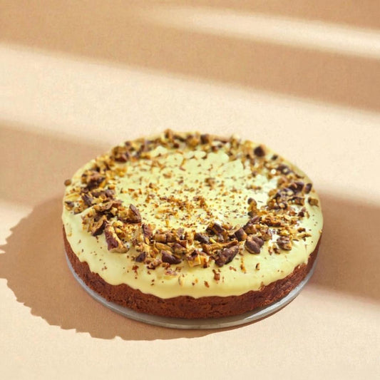 Carrot cake with cream cheese frosting