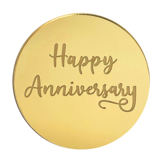 Happy Anniversary Topper