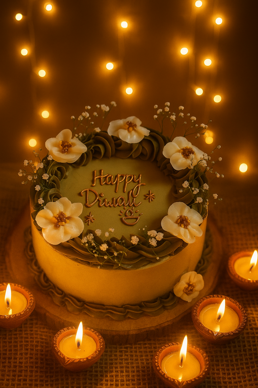 Diwali theme cake