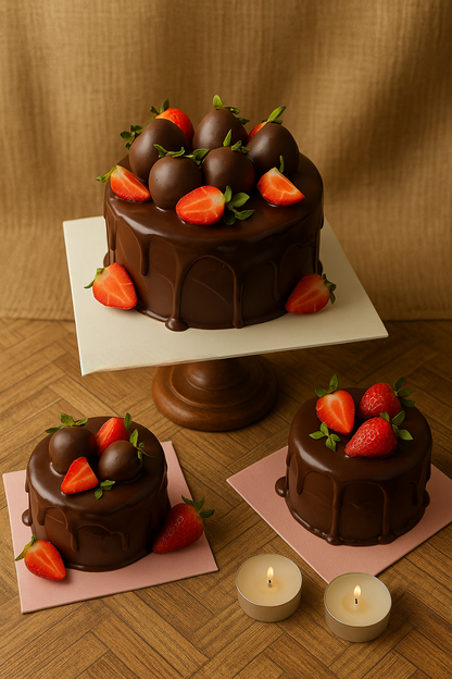 Strawberry Chocolate Cake