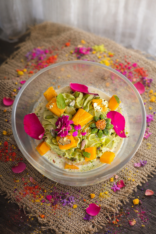 Kalakand Pistachio Kunafa Mango tres leches