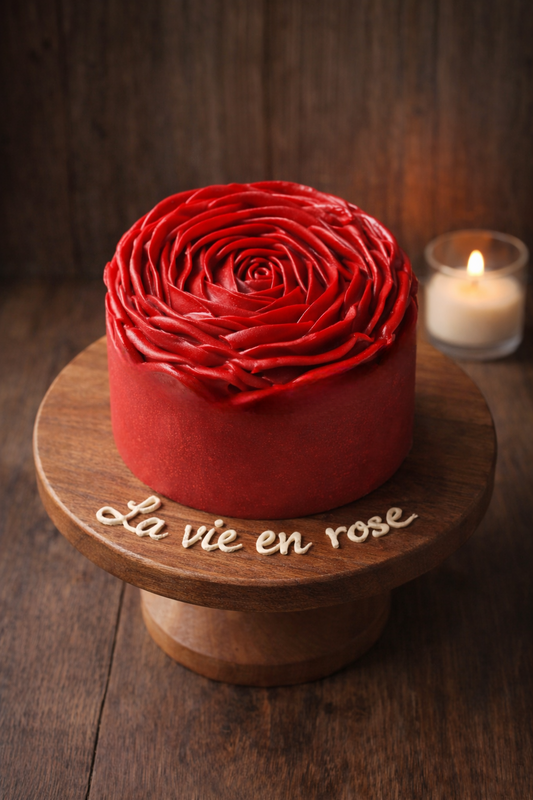 La vie en rose cake