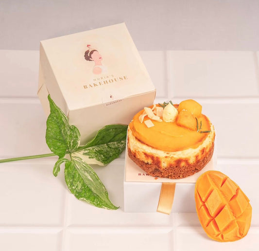Mango cheesecake [New York Style]