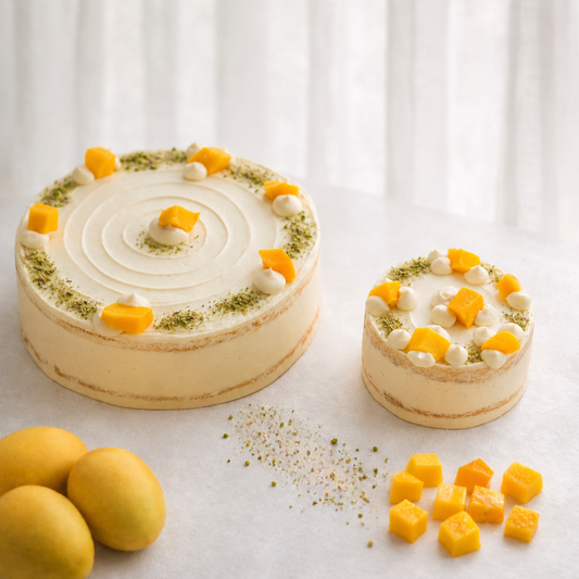 Mangoes and cream